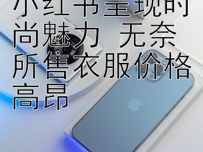 小红书呈现时尚魅力 无奈所售衣服价格高昂 