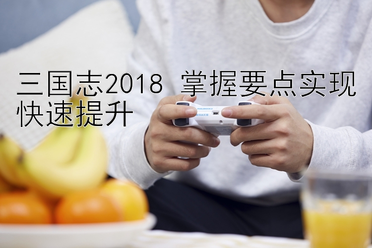 三国志2018 掌握要点实现快速提升